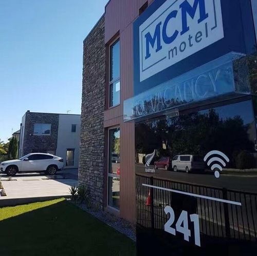 Mcm Motel Крайстчёрч Экстерьер фото